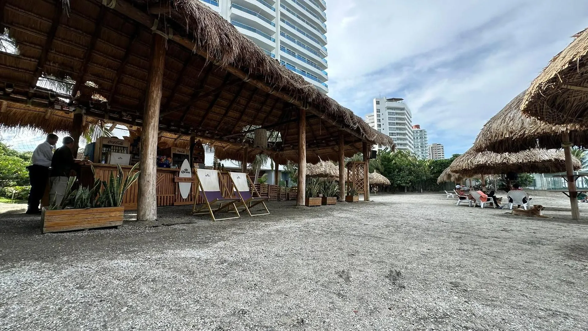 Apartman Apto Luxury En Santa Marta Con Vista Al Mar Piscina Y Salida A La Playa Kolumbia