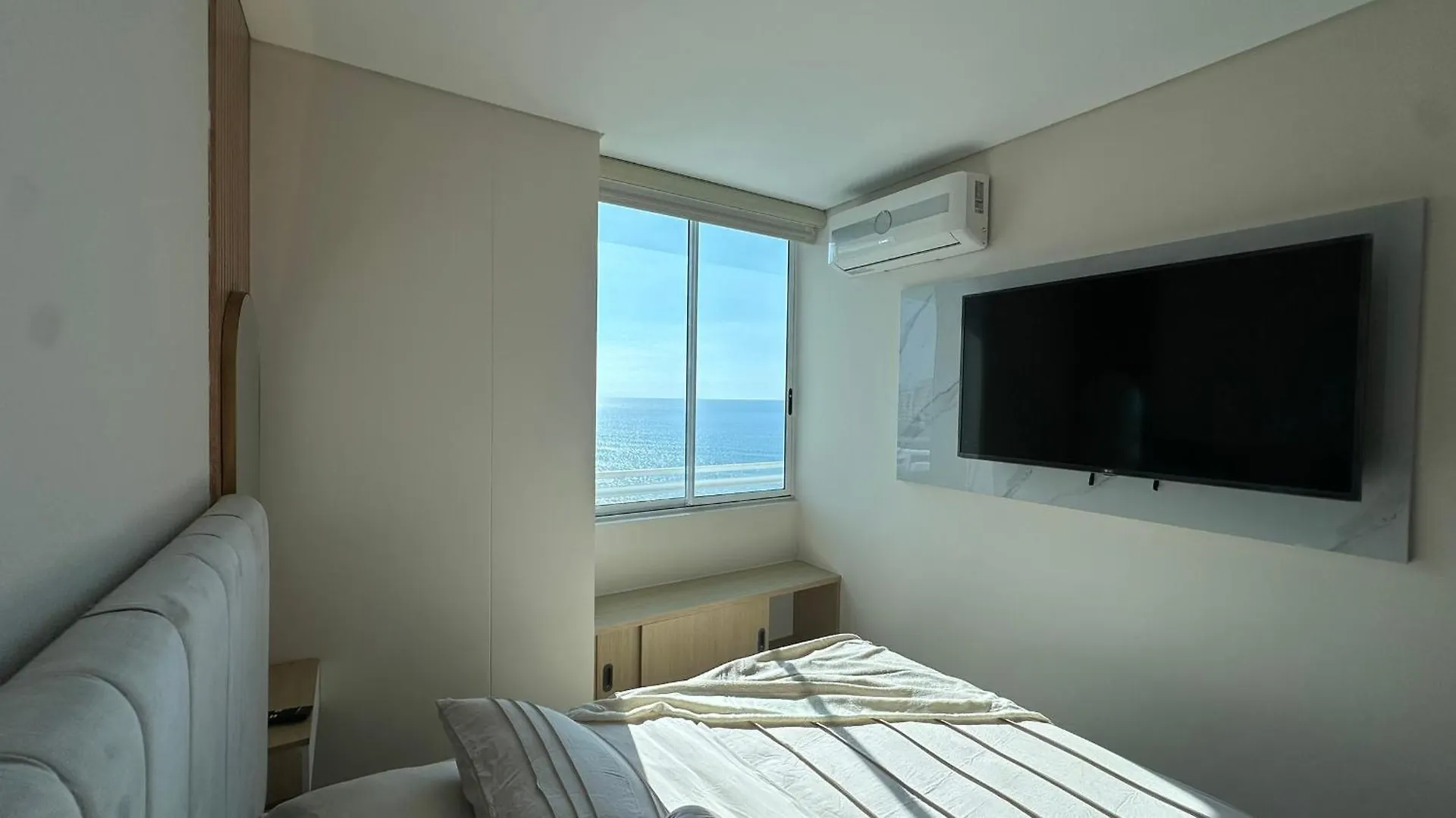 Apartman Apto Luxury En Santa Marta Con Vista Al Mar Piscina Y Salida A La Playa Kolumbia