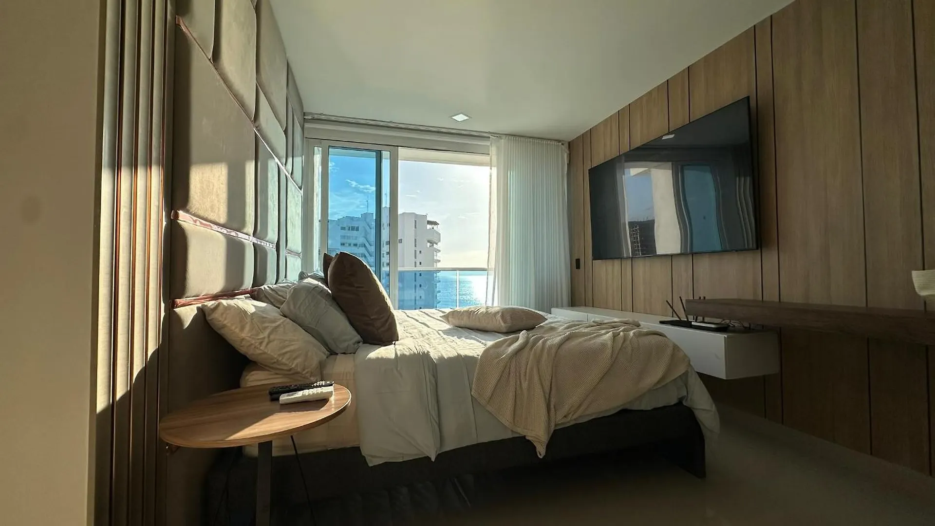 Apto Luxury En Santa Marta Con Vista Al Mar Piscina Y Salida A La Playa Kolumbia
