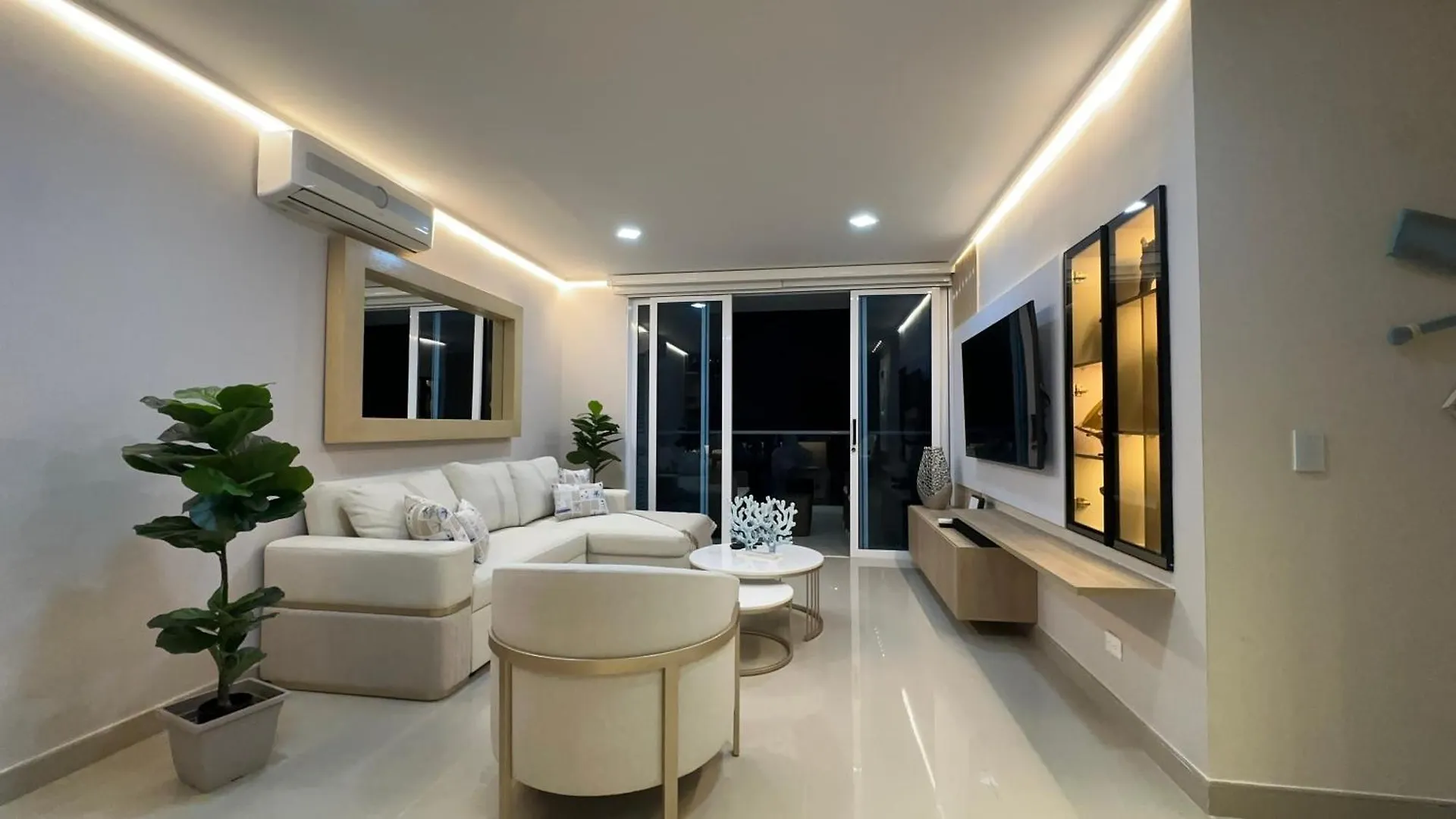 Apartman Apto Luxury En Santa Marta Con Vista Al Mar Piscina Y Salida A La Playa